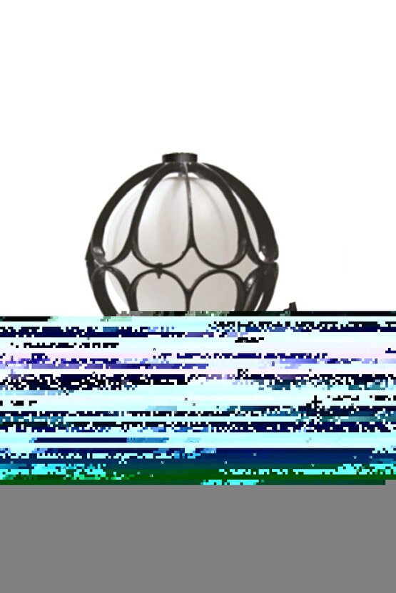 Full Reyon Papatya Konsollu Aplik, Bahçe Aydınlatma Armatürü, Dekoratif Plastik Duvar Apliği