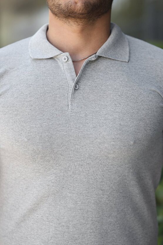 Erkek Kısa Kollu Yakalı Tişört