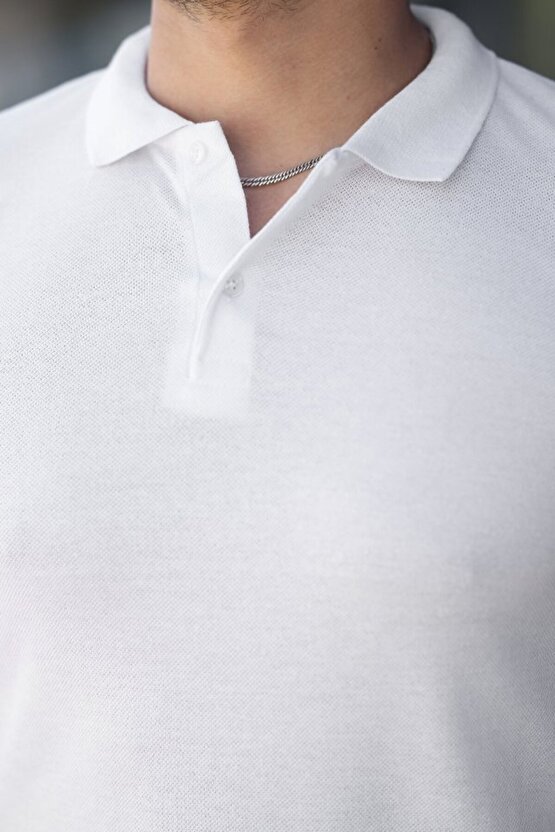 EQURİ Erkek Kısa Kollu Yakalı Tişört