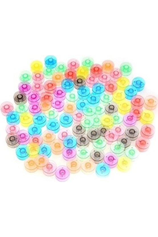 EV TİPİ DİKİŞ MAKİNESİ GENİŞ RENKLİ MASURA 25 ADET