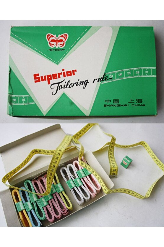 150cm Terzi Mezura Renkli (12 Adet)