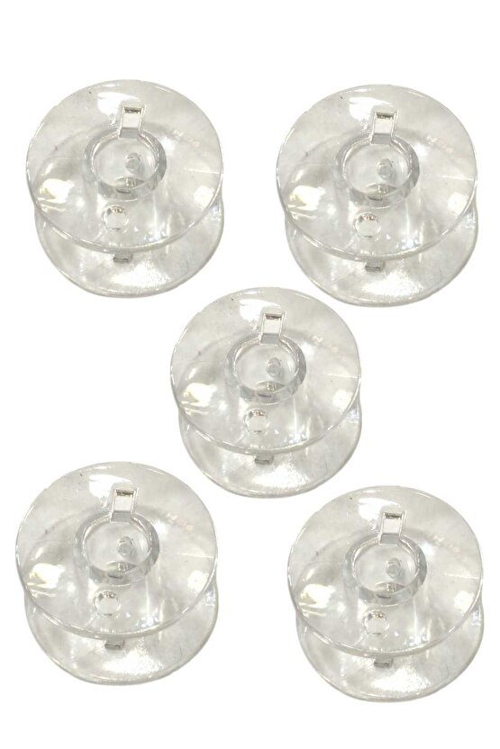 Dikiş Makine Singer Beko Zetina Bindallı Ev Tipi Aile Dikiş Makinası 50 Adet Şeffaf Plastik Masura