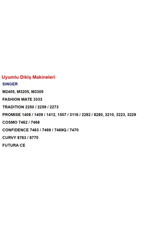 Aile Dikiş Makinesi Kıvırma Ayak (3mm) Dar Olan En Çok Kullanılan Genel Makineler Için