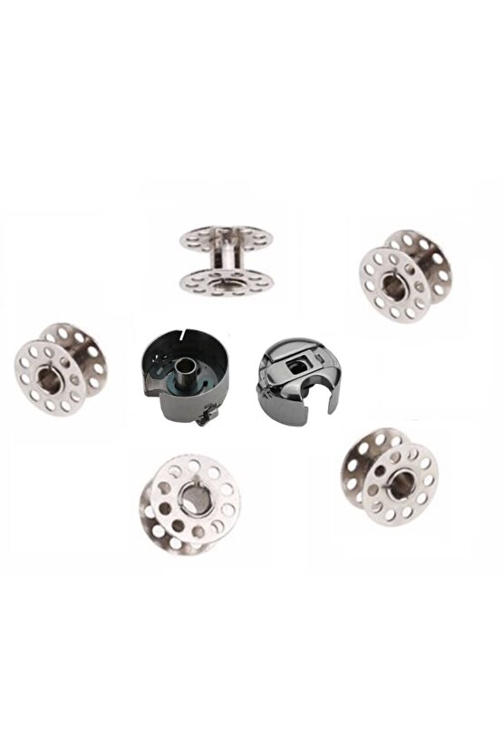 Sınger Juki Terzi Ve Konfeksiyon Sanayi Makine Mekik Ve 5 Adet Masura