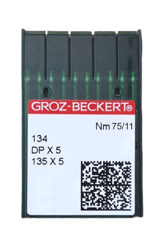 Groz - Beckert Dpx5 1175 Kalın Dip Düz Dikiş Makine Iğnesi (10 Adet)