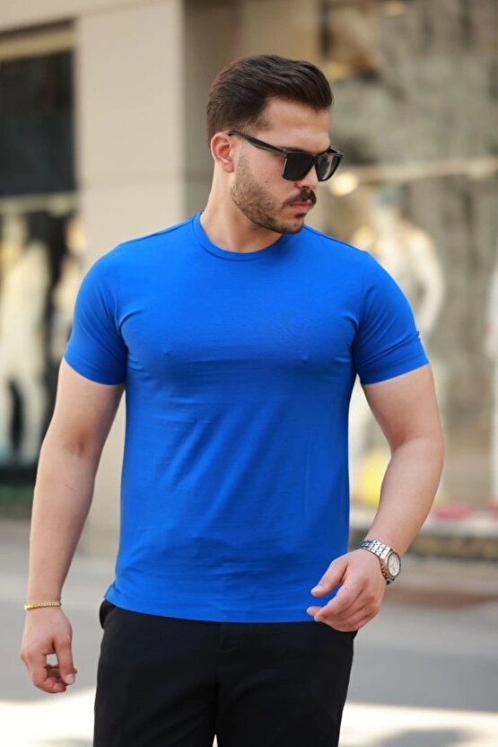 Erkek Bisiklet Yaka Basic Tişört