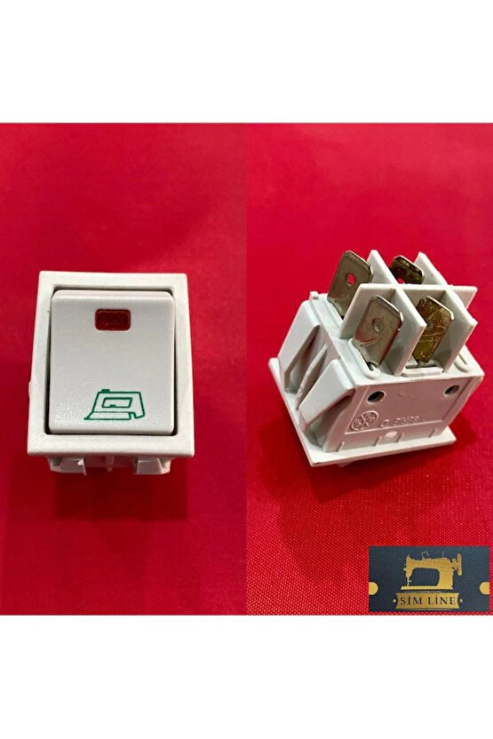 Buhar Kazanlı Ütü Şalter Düğmesi Sılter