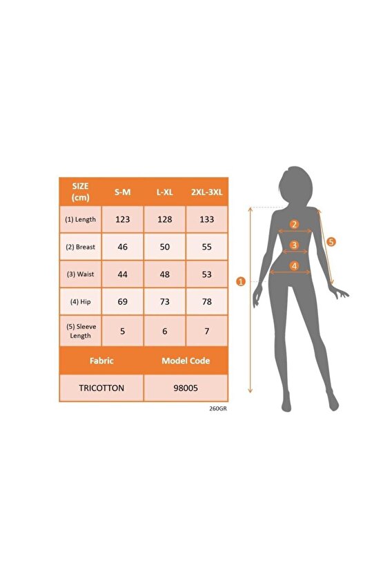 Kadın Kısa Kollu V Yakalı Geniş Kesim Uzun Trikoton Elbise