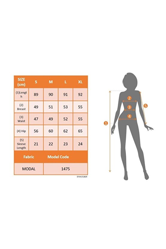 Kadın Kısa Kollu V Yakalı Leopar Desen Detaylı Modal Elbise