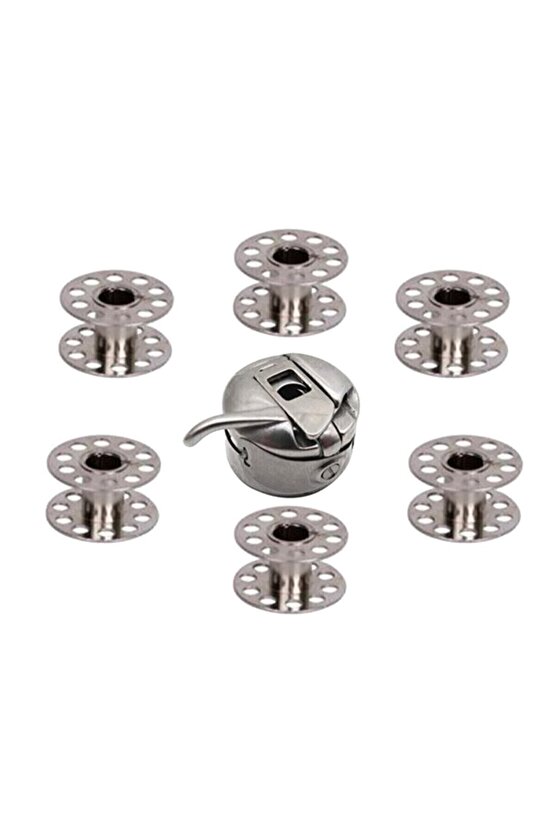 Sınger Ev Tipi Aile Dikiş Makineleri Mekik (6 ADET METAL MASURA HEDİYELİDİR)