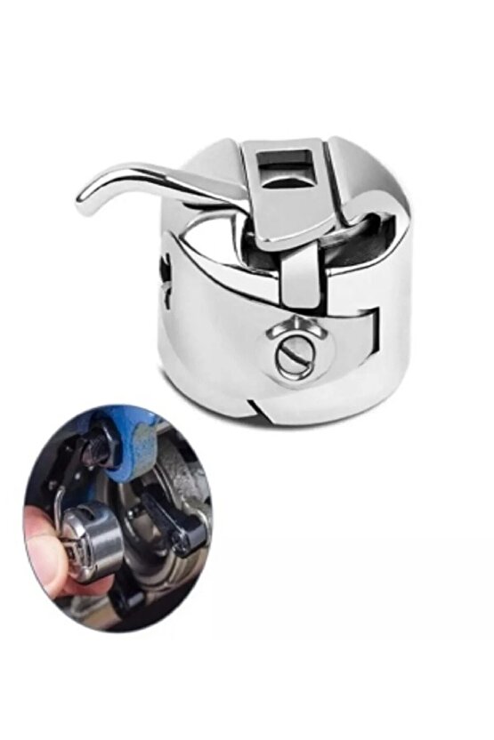 Ev Tipi Aile Dikiş Makinesi Mekik Ve 6 Adet Masura Düz Ve Zig Zag Makinelere Uyumludur