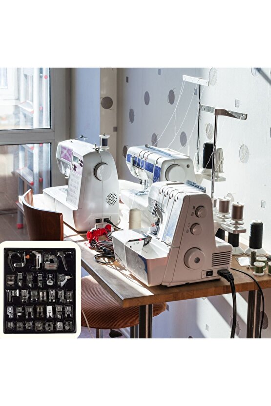 Singer Dikiş Makinesi Ayak Seti