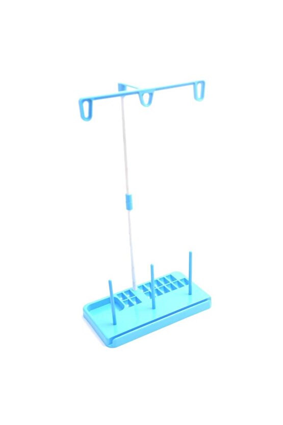 Ev Tipi Dikiş Makinesi Mavi Plastik Çardak Seti  TS-500