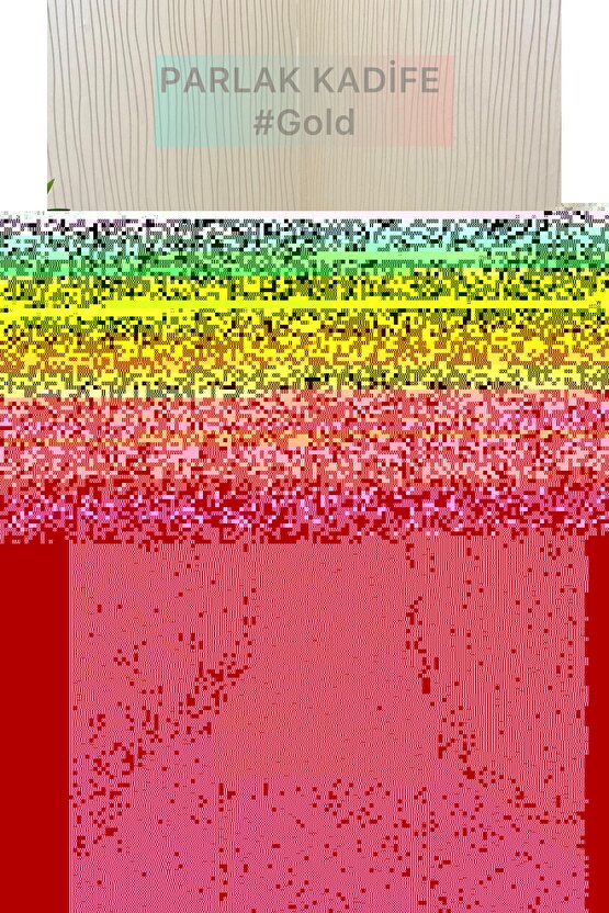 Parlak Kadife Kumaş Standart Sandalye Kılıfı GOLD RENK (4 ADET)