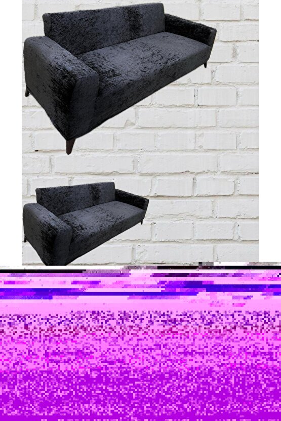 Çocuk Unisex Baskılı T-Shirt - Siyah