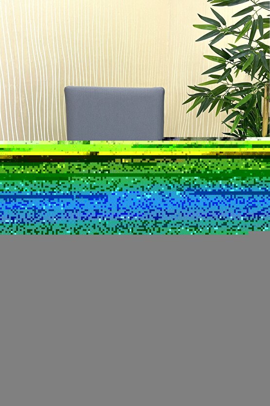 Kadın Ip Askılı Geniş V Yakalı Desenli Süprem Elbise