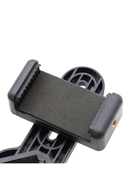 Dürbün Teleskop Mikroskop Için Telefon Bağlantı Aparatı Universal Telefon Tutucu Adaptör