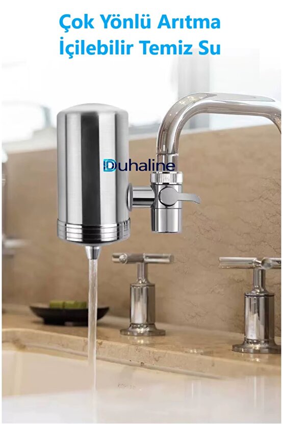 Paslanmaz Çelik Musluk Suyu Filtresi Mutfak Banyo İçin Mikrofiltrasyon İçilebilir Su Arıtma Sistemi