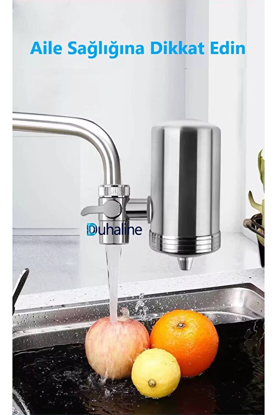 Paslanmaz Çelik Musluk Suyu Filtresi Mutfak Banyo İçin Mikrofiltrasyon İçilebilir Su Arıtma Sistemi