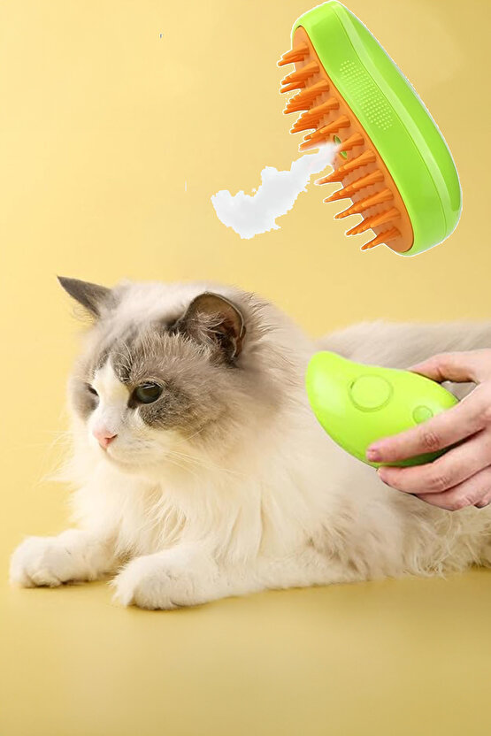 Şarjlı Kedi Köpek Evcil Hayvan Tüy Temizleyici Buharlı Temiz Kullanışlı