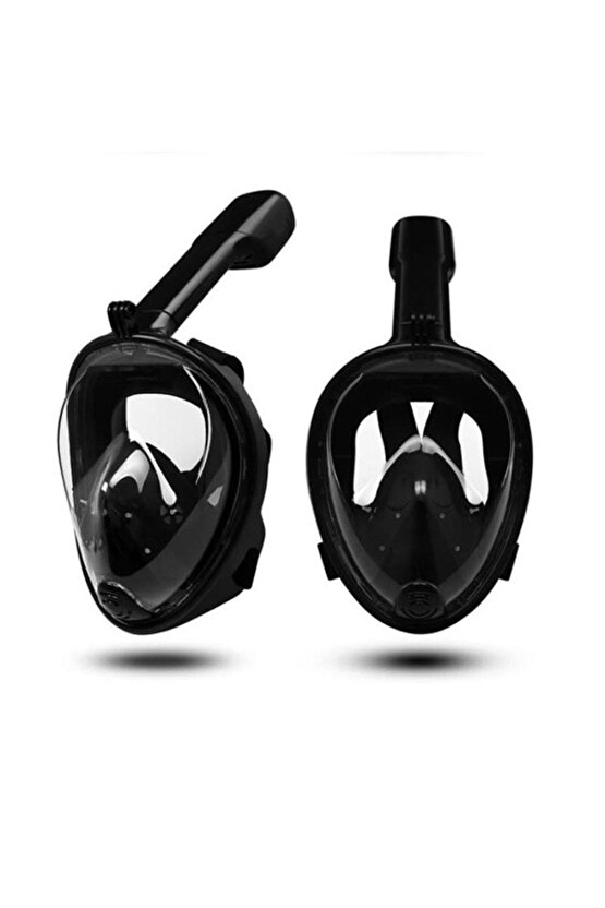 Tam Yüz Dalış Maskesi Buğu Önleyici Şnorkel Fullface Yüzücü Maskesi