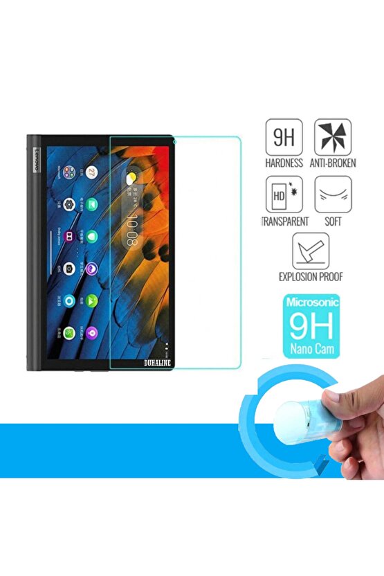Lenovo Yoga Smart Tab Tb-x705f 10.1 Inç Ultra Hd Darbe Emici 9h Nano Glass Ekran Koruyucu Cam