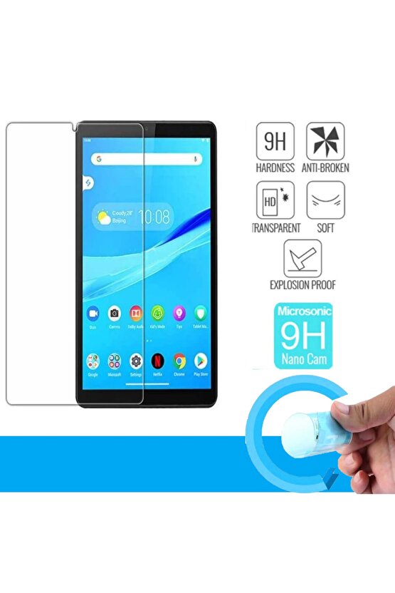 Lenovo Tab M8 Tb-8505f 8 Premium Ultra Hd Darbe Emici 9h Nano Glass Ekran Koruyucu Cam