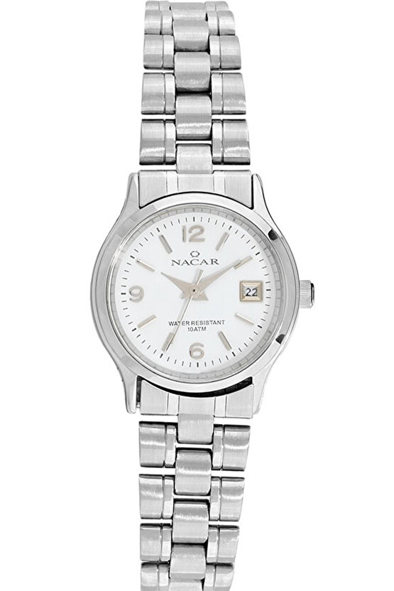 KLASİK GÜMÜŞ KADIN KOL SAATİ NC21-391099-AWM