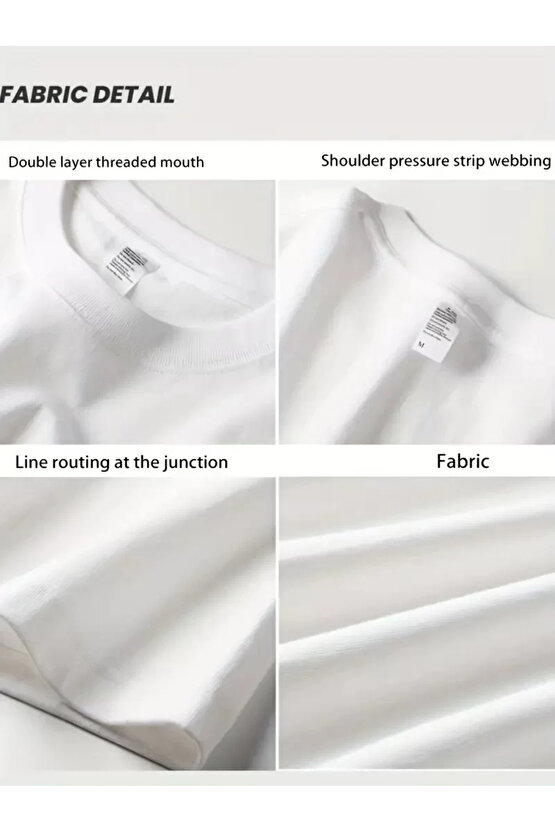 Rahat Bisiklet Yaka Tişört, Yaratıcı Karikatür Baskı - Yumuşak Polyester, Her Mevsim Giyilebilir- Be