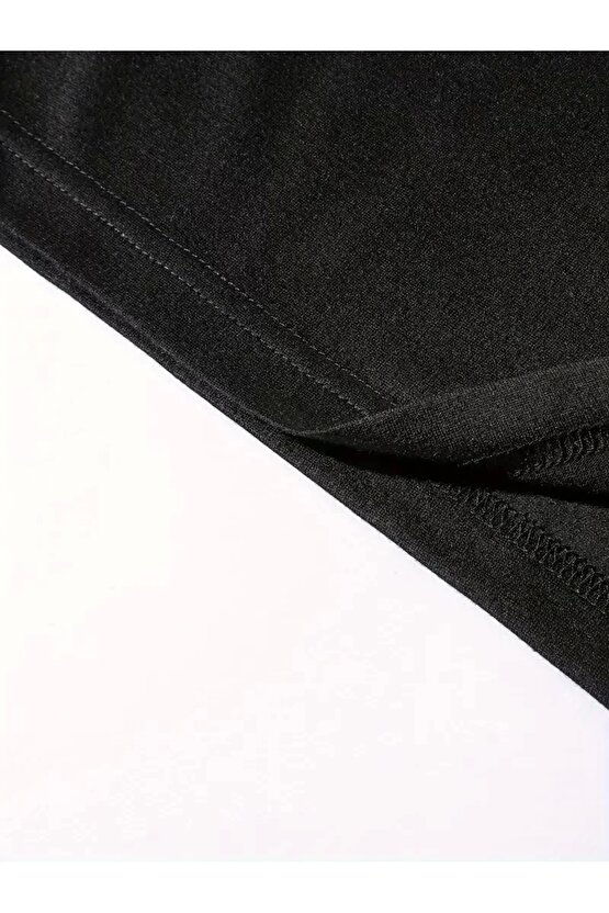 Erkek OversizeGrafik Tişört CAMPBRASTCOOPERATION Kalın Yazı Bisiklet Yaka, Kısa Kol, Kalın Mor ve