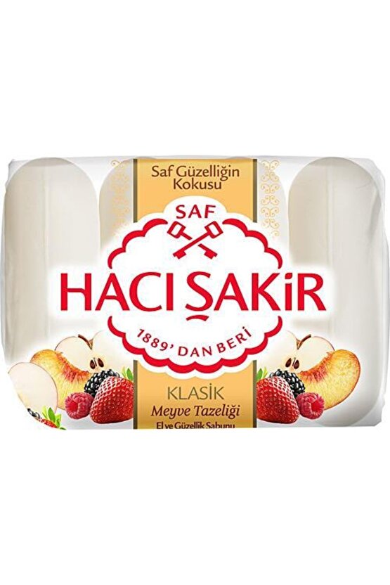 Hacı Sakır Meyv Tazelıgı Sabun 4*70 Gr