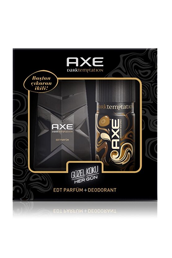 Erkek Parfüm Edt Dark Temptation 100 ml + Deodorant Sprey 150 ml