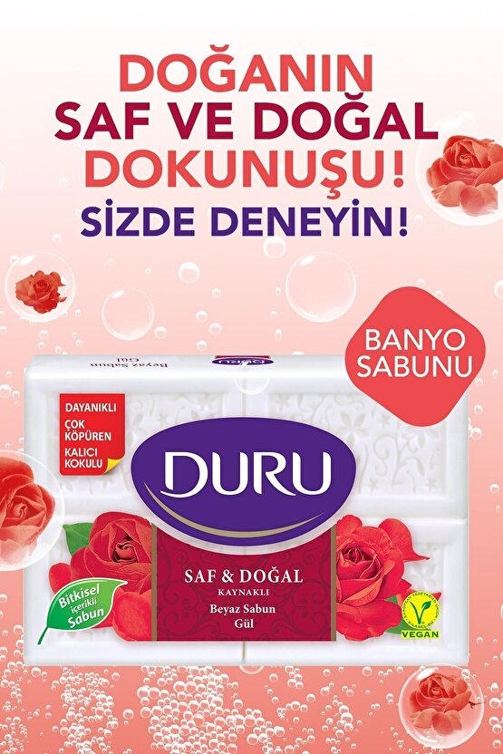 DURU600gr Banyo Sabunu Gül