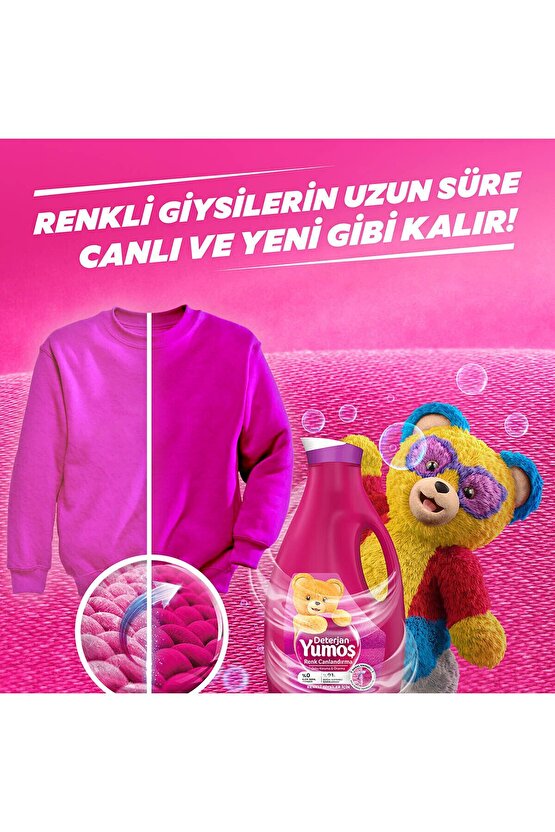 Renkli Giysiler Sıvı Çamaşır Deterjanı 2520 ml