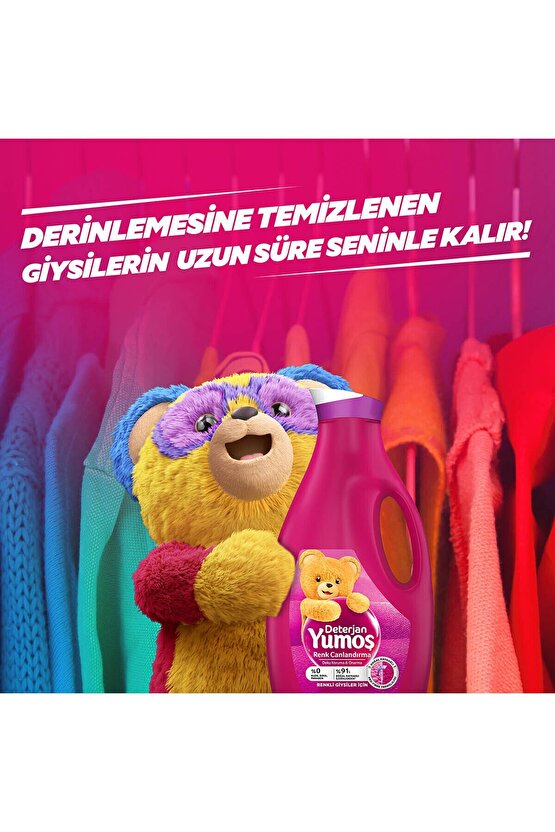Renkli Giysiler Sıvı Çamaşır Deterjanı 2520 ml