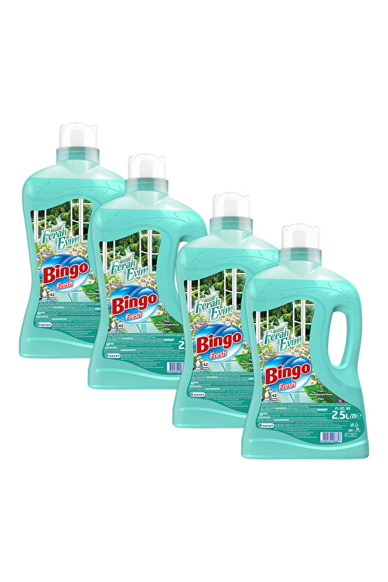 Fresh Yüzey Temizleyici 2,5 Lt Ferah Evim Ekonomi Paketi 4lü
