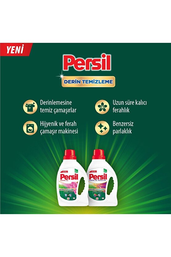 Power Jel Renkliler Için Derin Temizleme 26 Yıkama 1690 ml