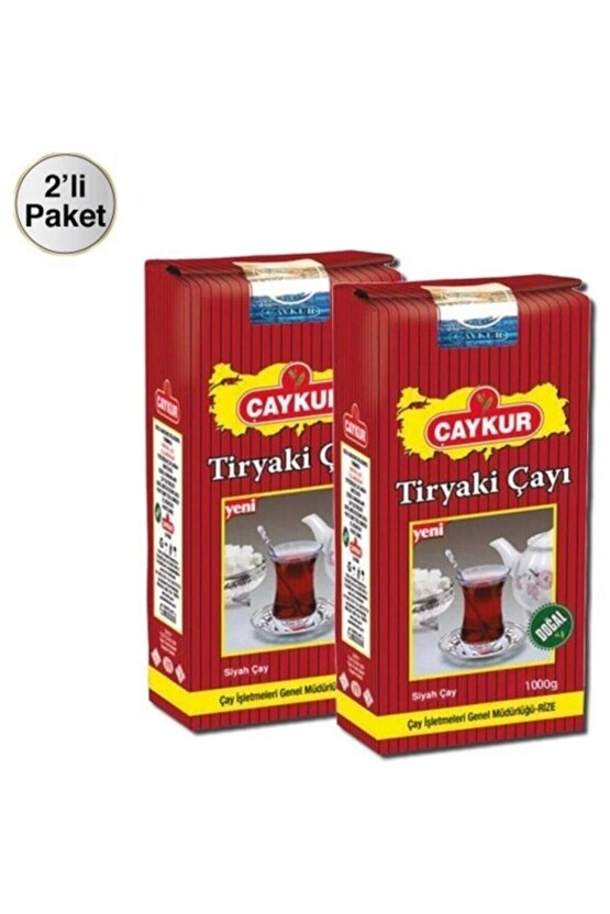 Çaykur Tiryaki 1000 gr 2li Avantaj Paket