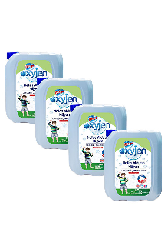 Oksijen Çamaşır Suyu 3,24 Lt Çam Kokulu 4lü