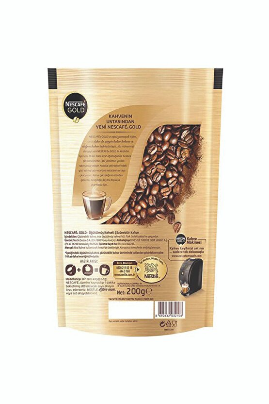 Gold 200 gr 2 Adet ve Nestle Coffee Mate 500 gr 1 Adet Fırsat Paketi