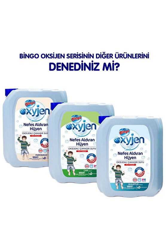 Oksijen Çamaşır Suyu 3,24 Lt Limon Kokulu 4lü