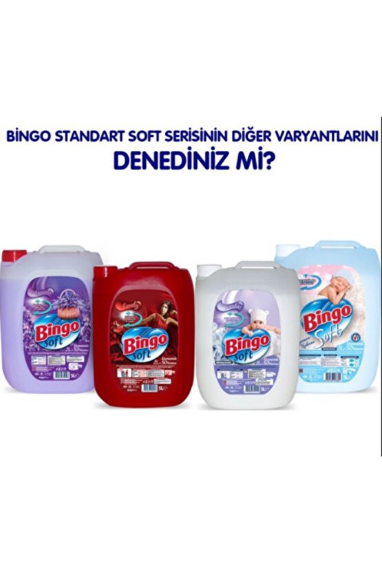 Soft Yumuşatıcı 5 lt Gülpembe X 2 Adet