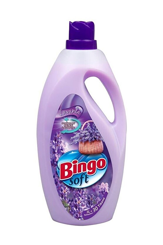 Soft Sıvı Deterjan Lavanta 3 Lt