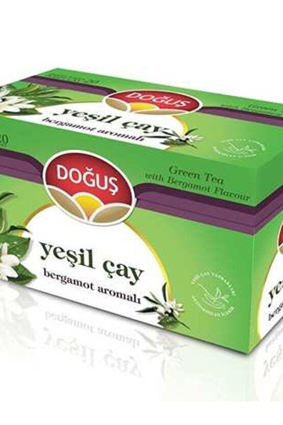 Bergamot Yeşil Çay Süzen Poşet 20x1.75 gr
