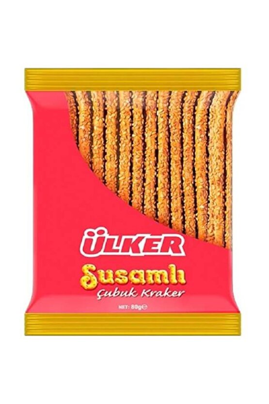 Çubuk Kraker Susamlı 80 Gr Koli (22 Adet)