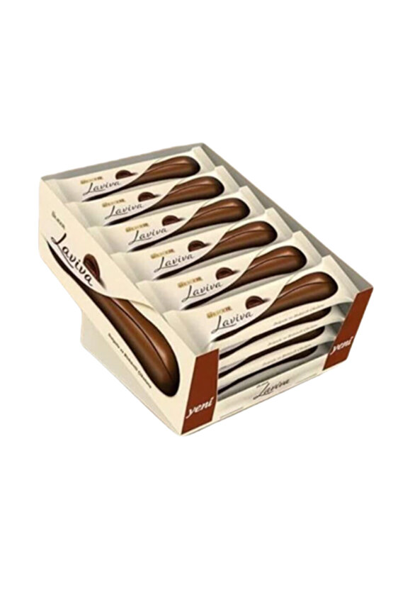 Laviva Sütlü Çikolatalı, Bitter Çikolata Dolgulu ve Kakaolu Var 35 GR * 24 Adet