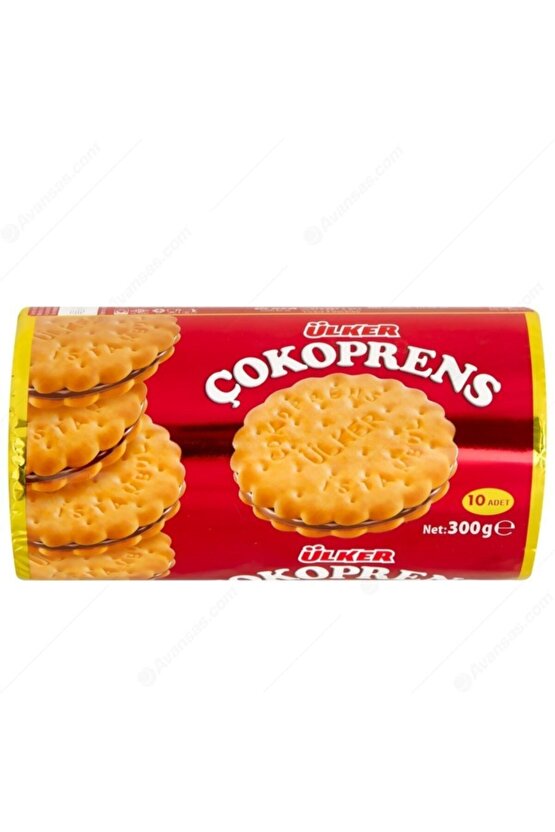 Çokoprens 10lu Sandviç Bisküvi 12 Adet