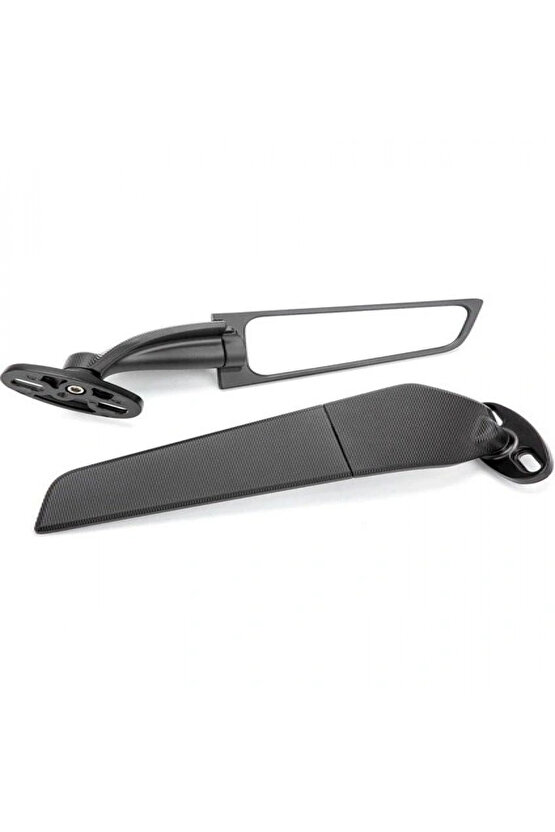 Hsb Motosiklet Yarasa H2 Ayna Takımı Büyük Model Üniversal