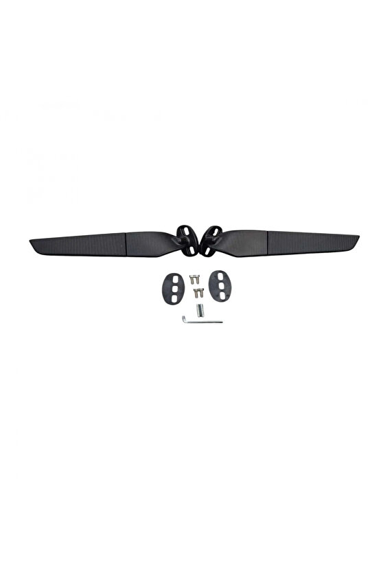 Hsb Motosiklet Yarasa H2 Ayna Takımı Büyük Model Üniversal