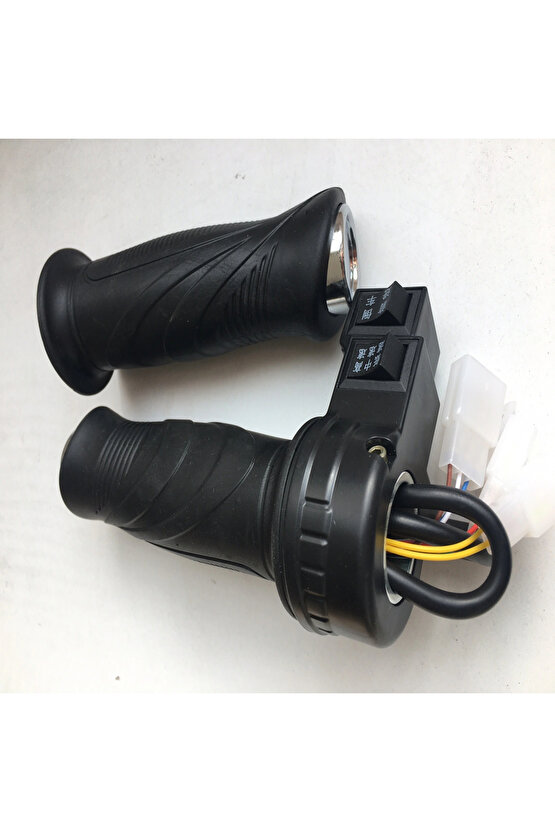 E Bike Geri Vitesli Gaz Kolu 8 Kablolu 3 Soketli